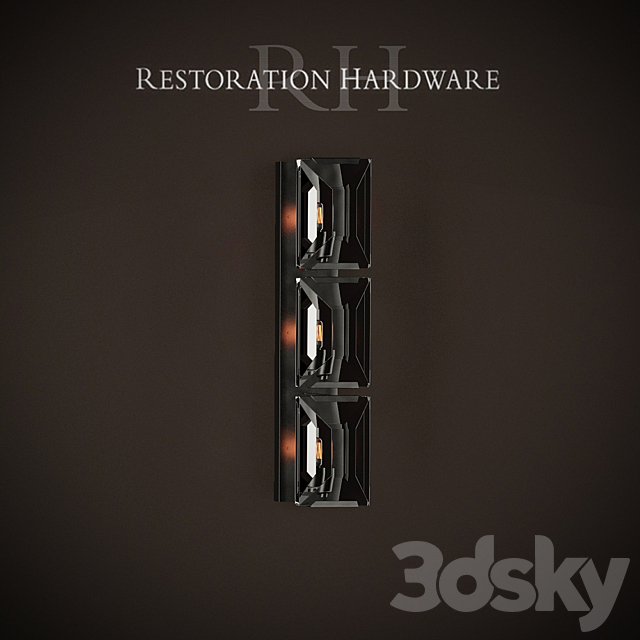 HARLOW CRYSTAL SCONCE 3DSMax File - thumbnail 3