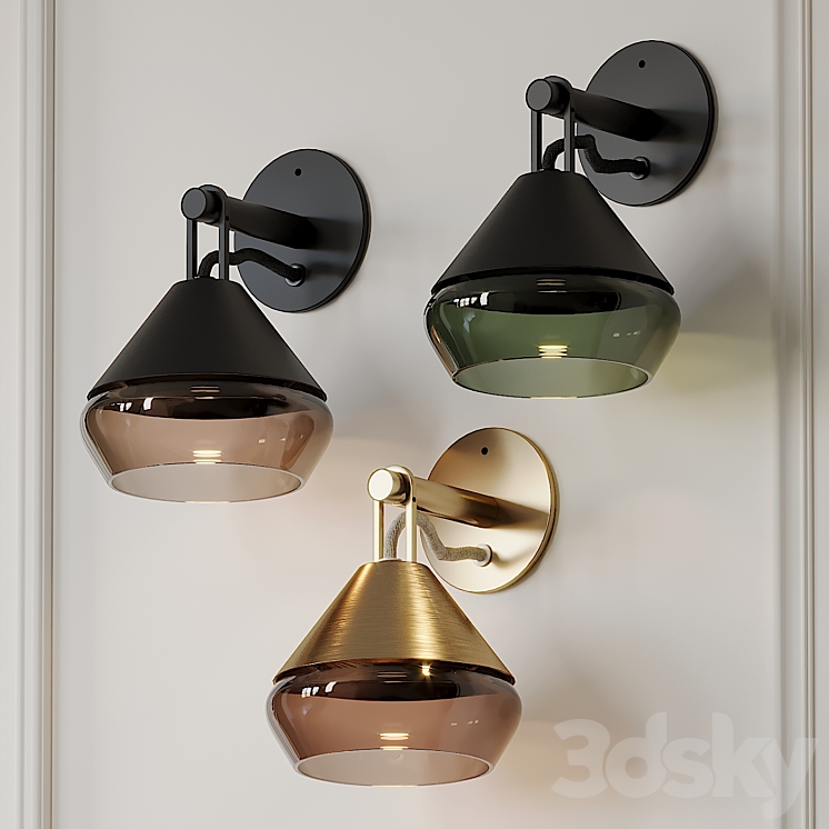 Hatti Wall Sconce by Articolo 3DS Max - thumbnail 1