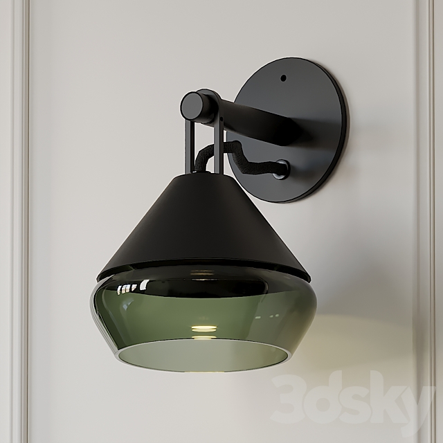 Hatti Wall Sconce by Articolo 3DS Max Model - thumbnail 2