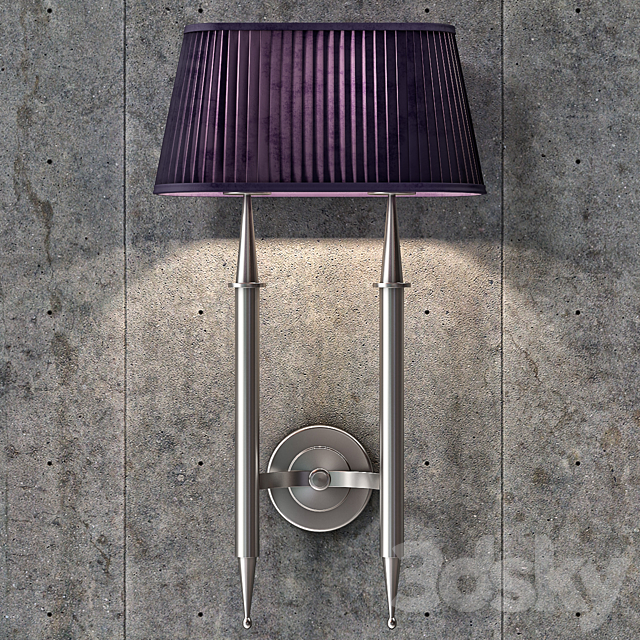 Hector Finch Robbie Wall Light Double 3DSMax File - thumbnail 2