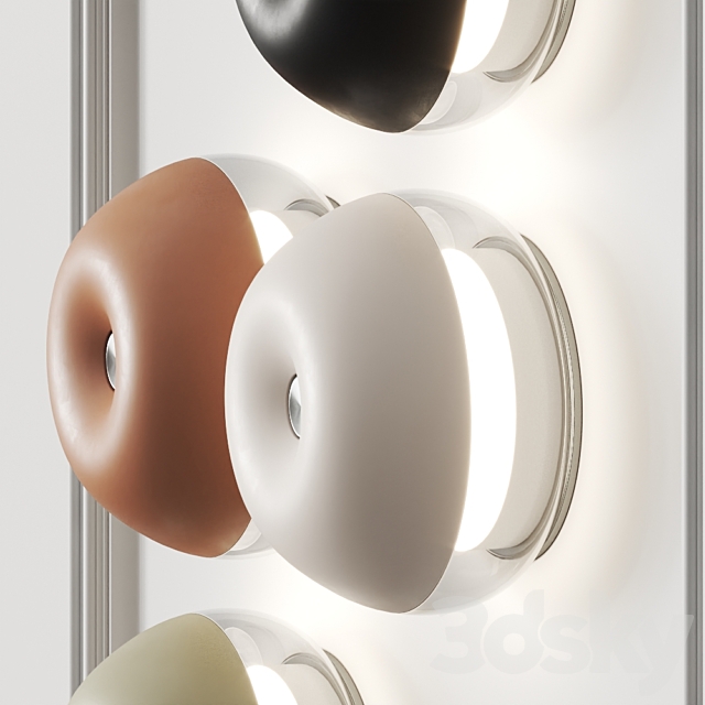 Hind Rabii T-Cotta Wall Lamp 3DSMax File - thumbnail 2