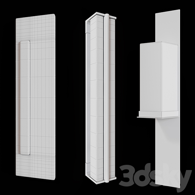 Holly Hunt set Sconce 4 3DSMax File - thumbnail 2