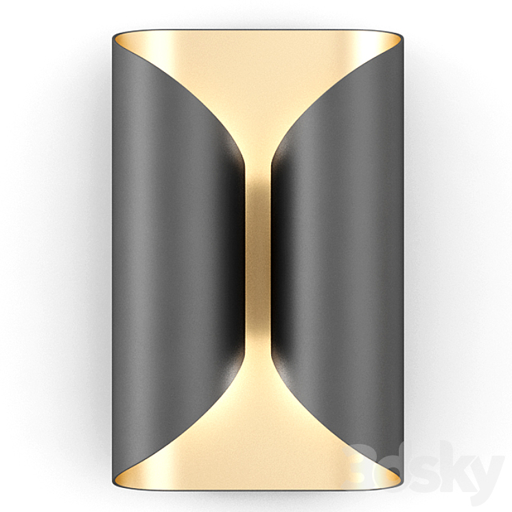 Holly Hunt Wall Lamp – Ombre Sconce PO1-7 3DS Max - thumbnail 1