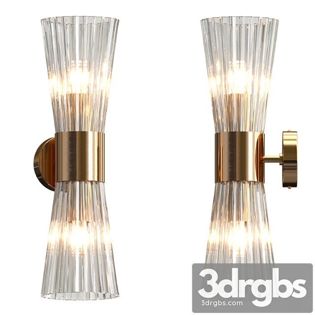 Hourglass Wall Lamp 2 3dsmax Download - thumbnail 1