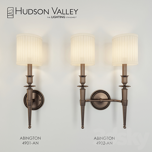 Hudson Valley Abington 3ds Max - thumbnail 1