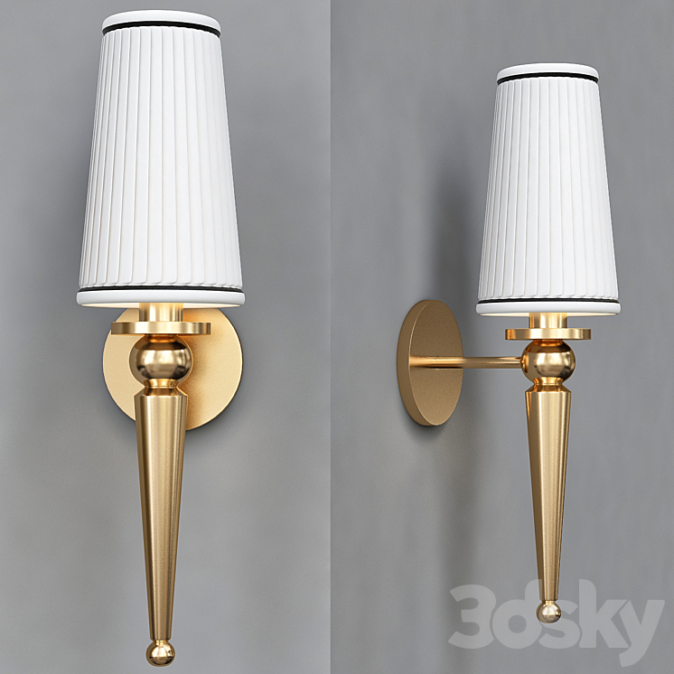 Hudson Valley Light Sconces 3DS Max - thumbnail 1