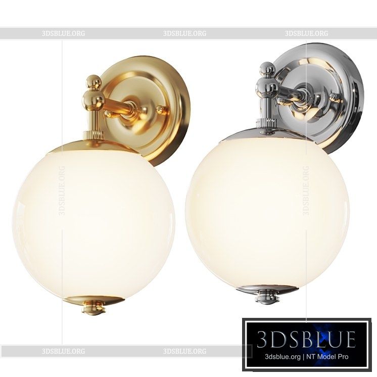 Hudson Valley Lighting – Sphere Sconce 3DS Max - thumbnail 3