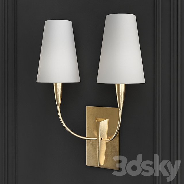 Hudson valley wall lamp 3ds Max - thumbnail 1