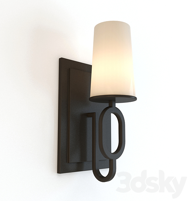 Huntley Wall Light from Feiss 3DSMax File - thumbnail 1