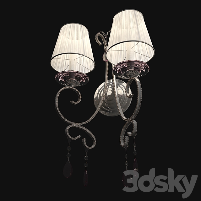 Ideal Lux Violette AP2 3DS Max Model - thumbnail 1