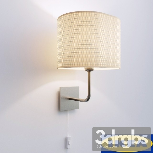 Ikea Alang Wall Light 3dsmax Download - thumbnail 1