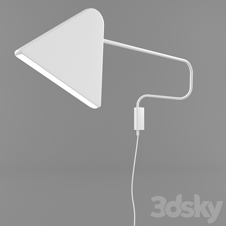 Ikea PS 2012 LED Wall Lamp 3DS Max - thumbnail 1