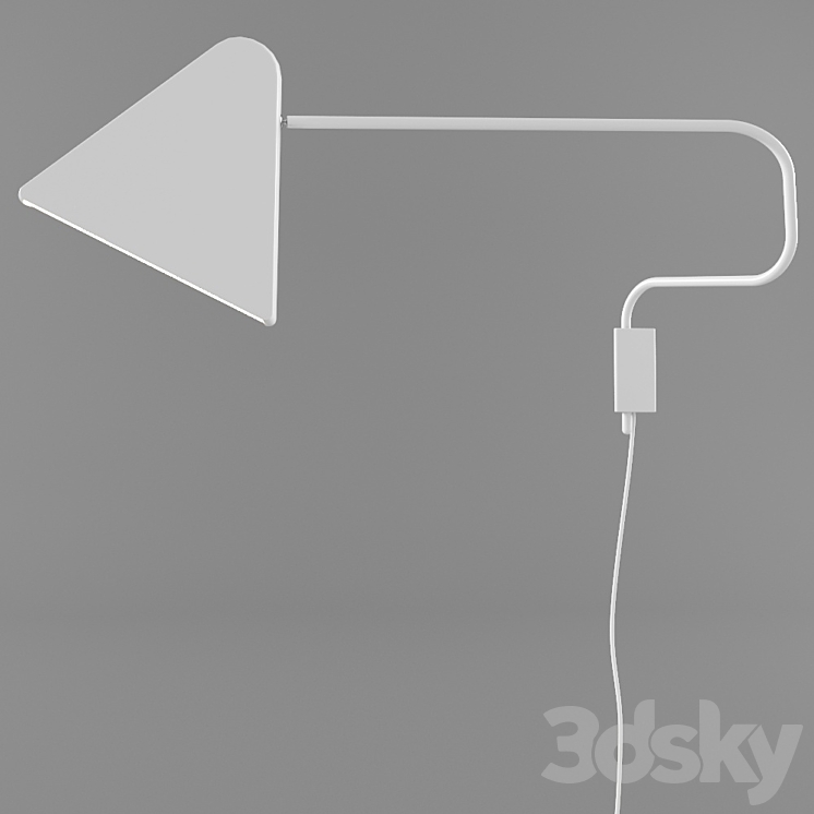 Ikea PS 2012 LED Wall Lamp 3DS Max - thumbnail 2