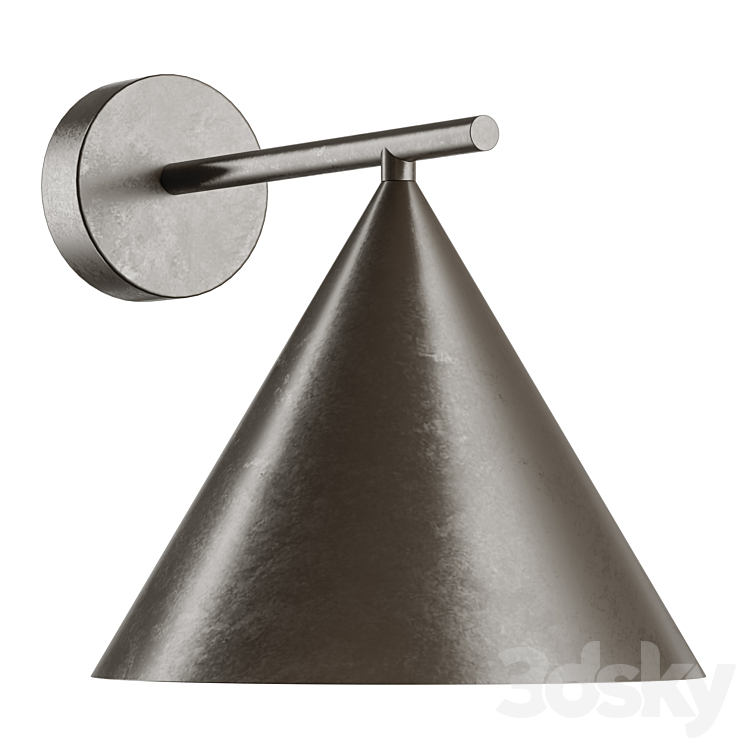 Il Fanale CONE | Wall Light 3DS Max Model - thumbnail 3