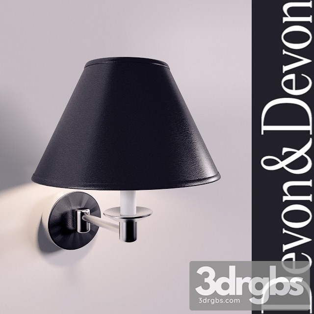 Imperial Brokton Wall Light 3dsmax Download - thumbnail 1