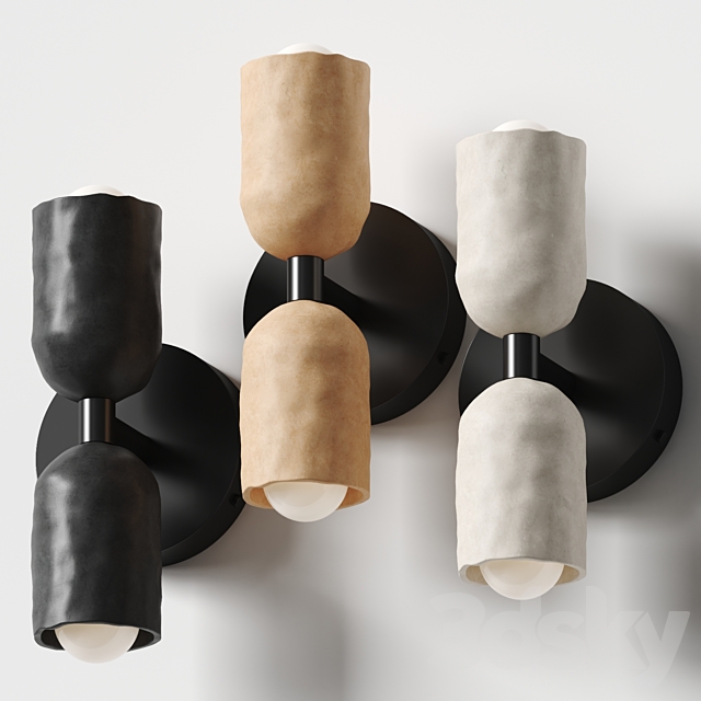 In Common With – Ceramic Up Down Sconce 3DSMax File - thumbnail 1