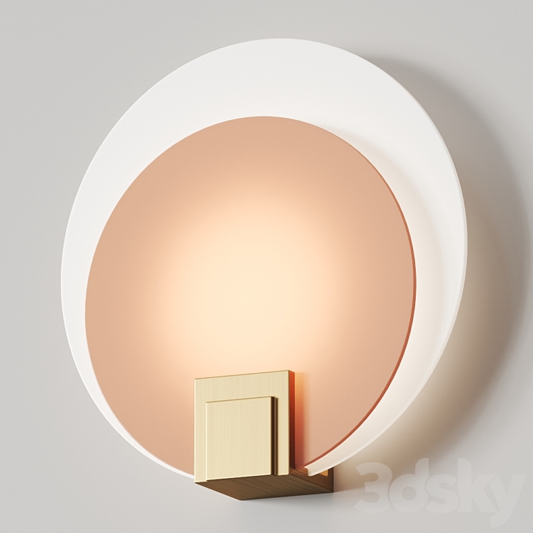 Jean Perzel 160 J Wall Lamp 3DS Max - thumbnail 1