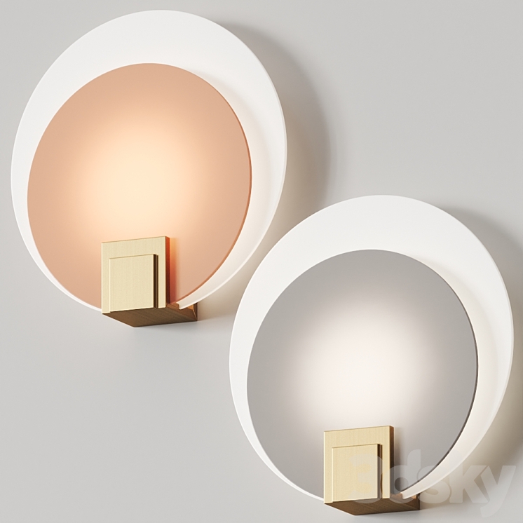 Jean Perzel 160 J Wall Lamp 3DS Max - thumbnail 2