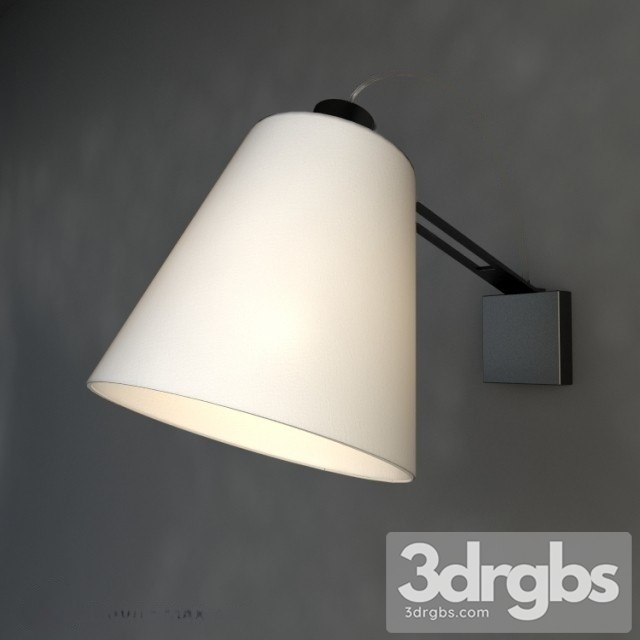 Justice Design Envoy Wall Light Sconce 3dsmax Download - thumbnail 1