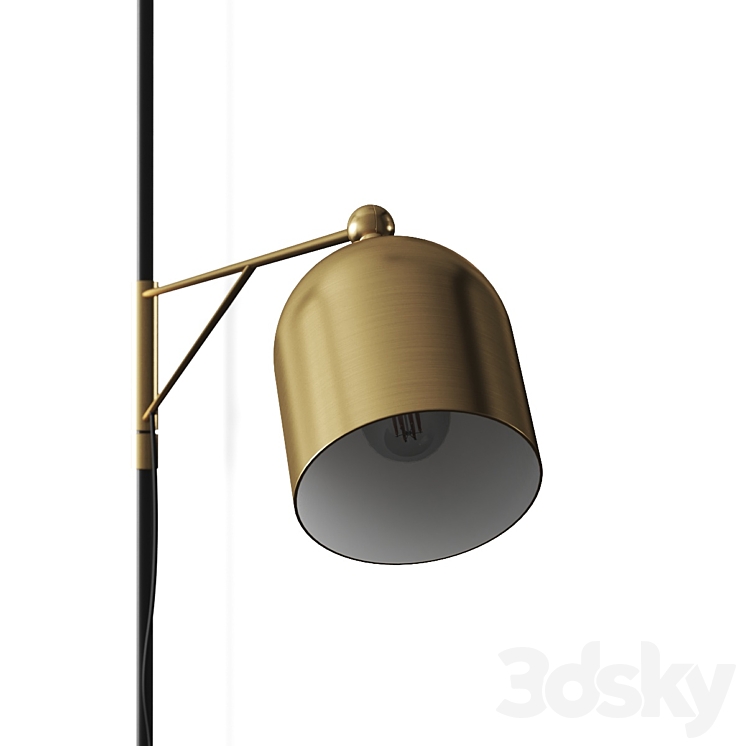 Karakter Awkward Light Wall Lamp 3DS Max Model - thumbnail 2