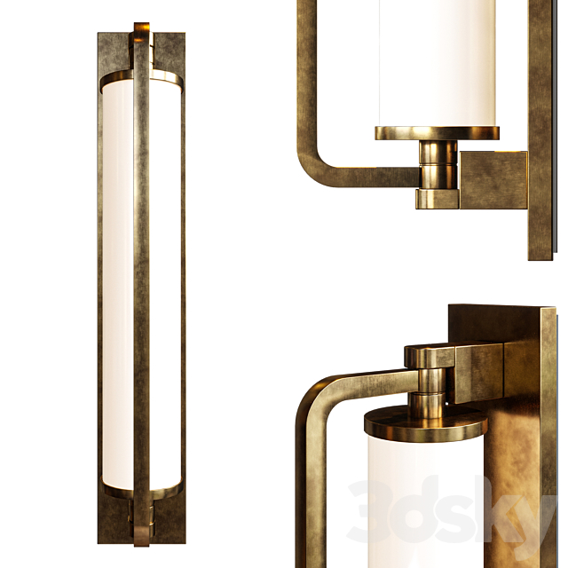 Keeley Tall Pivoting Sconce by Circa Lighting 3ds Max - thumbnail 1