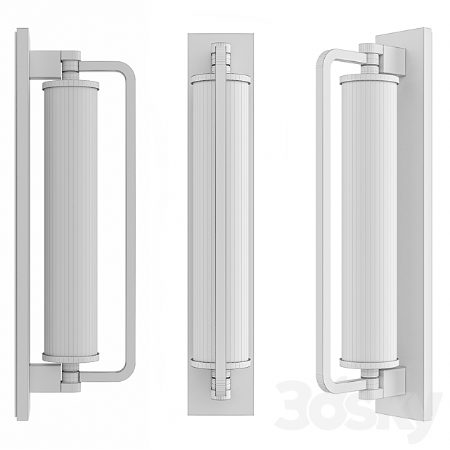 Keeley Tall Pivoting Sconce by Circa Lighting 3ds Max - thumbnail 2