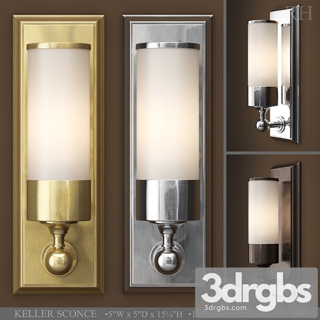 Keller Sconce 3dsmax Download - thumbnail 1