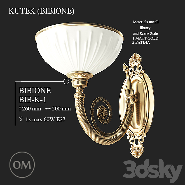 KUTEK (BIBIONE) BIB-K-1 3DS Max - thumbnail 1