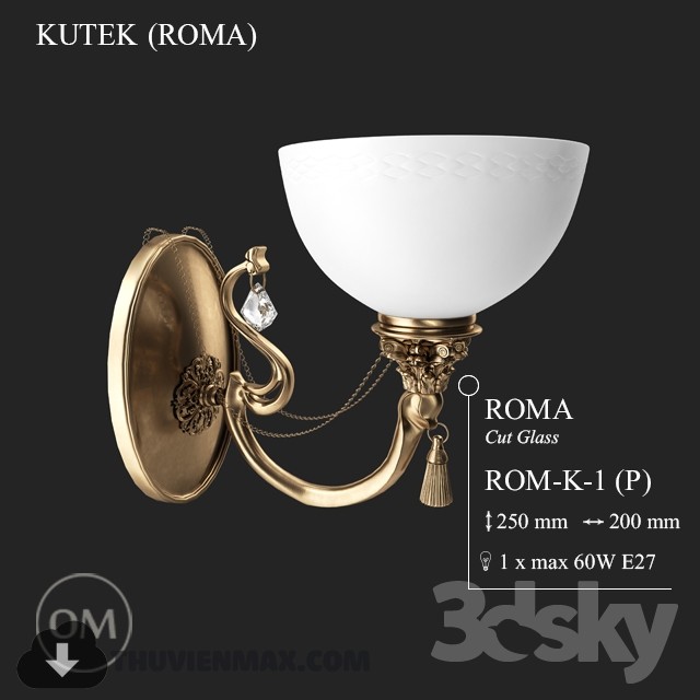 KUTEK (ROMA) ROM-K-1- (P) 3DS Max - thumbnail 3