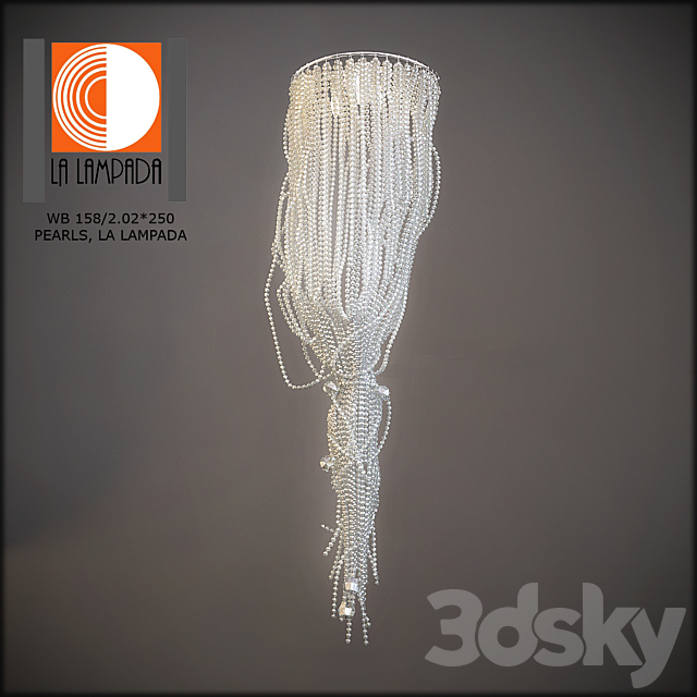 LA LAMPADA WB 158_2.02 * 250 PEARLS 3DSMax File - thumbnail 1