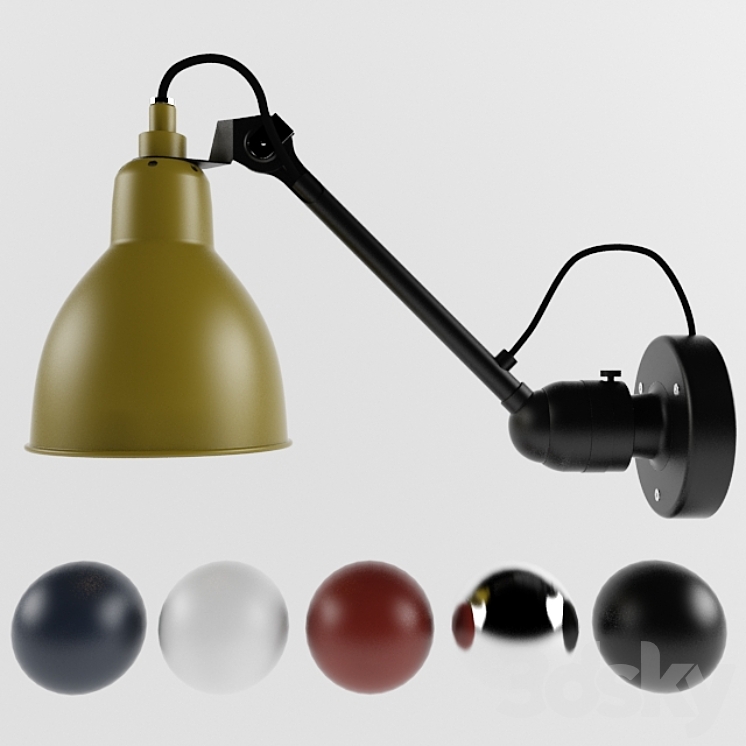 La Lampe Gras № 304 3DS Max - thumbnail 1