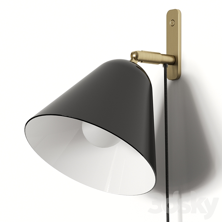 La Redoute Copita Wall Lamp 3DS Max Model - thumbnail 1