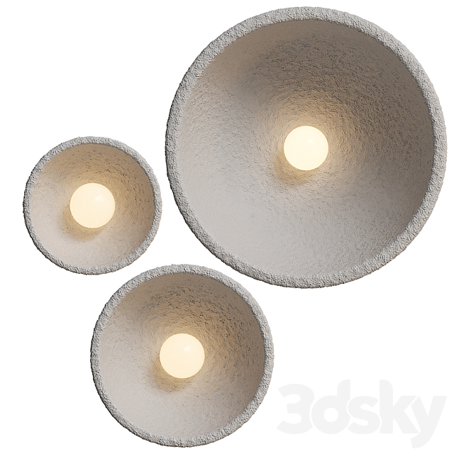 Lamaptron EDMON WALL wall light 3DS Max Model - thumbnail 2