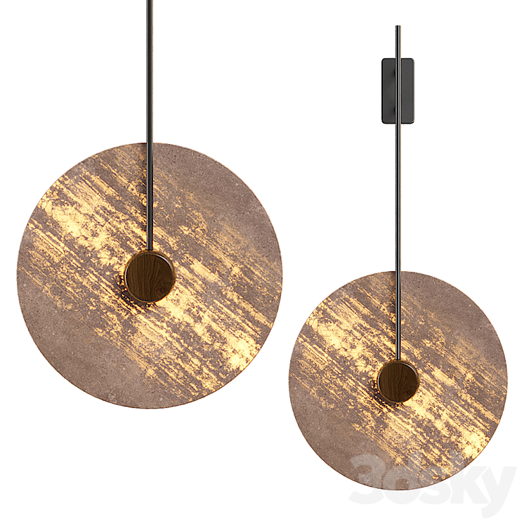 Lamaptron JOAR wall lamp 3DS Max Model - thumbnail 2