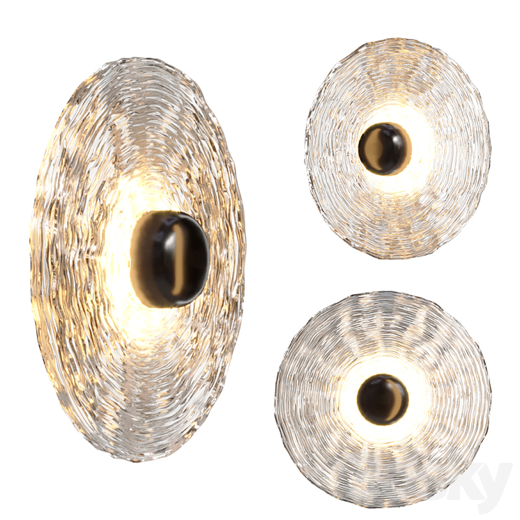 Lamaptron MANS WALL wall light 3DS Max Model - thumbnail 1