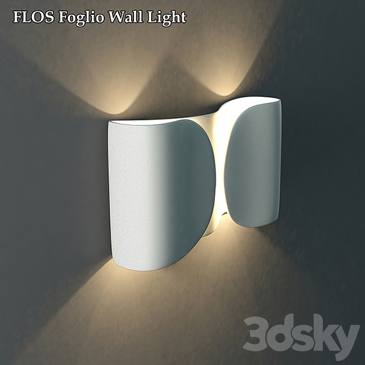 Lamp Flos Foglio Wall Light 3DS Max - thumbnail 1