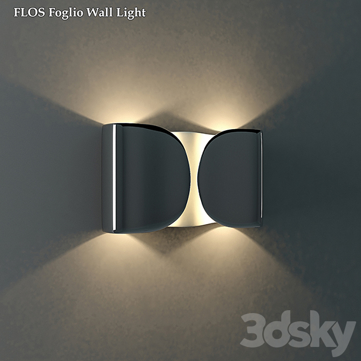 Lamp Flos Foglio Wall Light 3DS Max - thumbnail 2