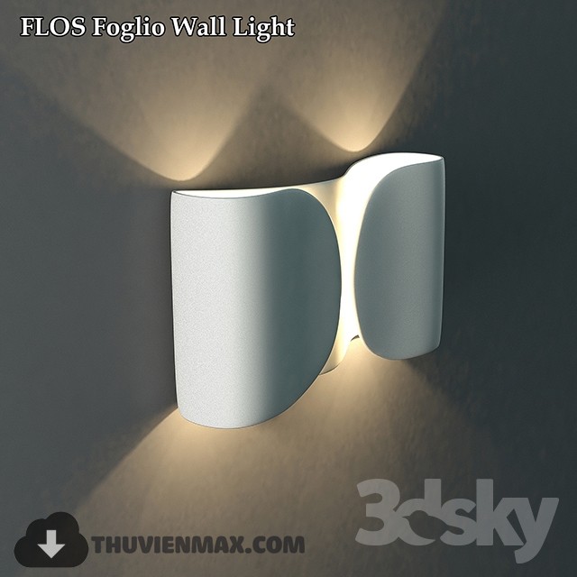 Lamp Flos Foglio Wall Light 3DS Max - thumbnail 3