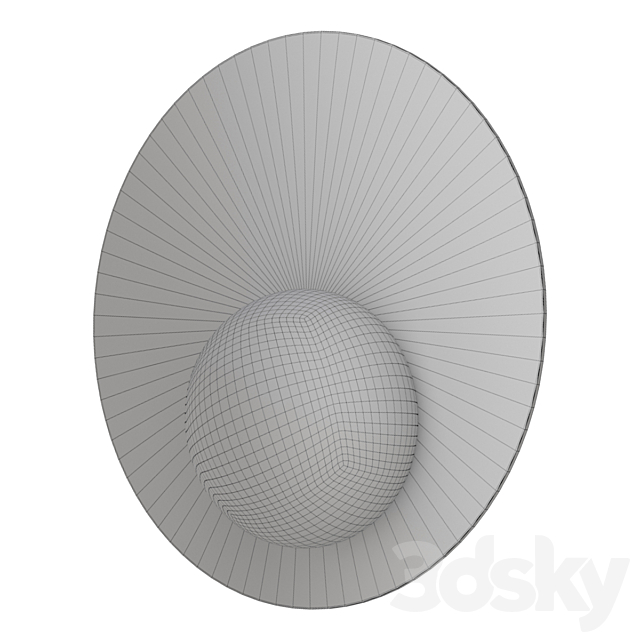 Lampatron ARES wall light 3ds Max - thumbnail 3