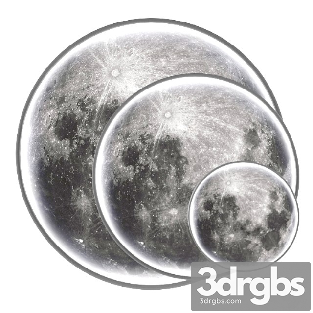 Lampatron Cosmos Moon 3dsmax Download - thumbnail 1