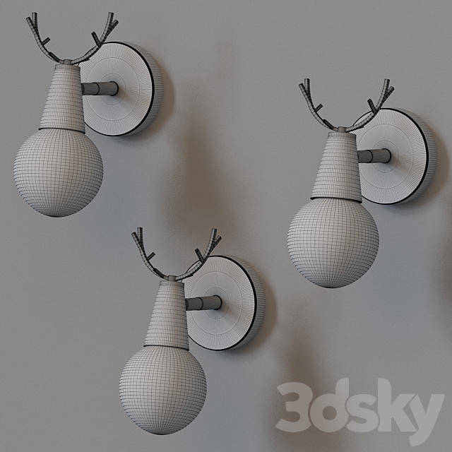 Lampatron Deer 3DSMax File - thumbnail 3