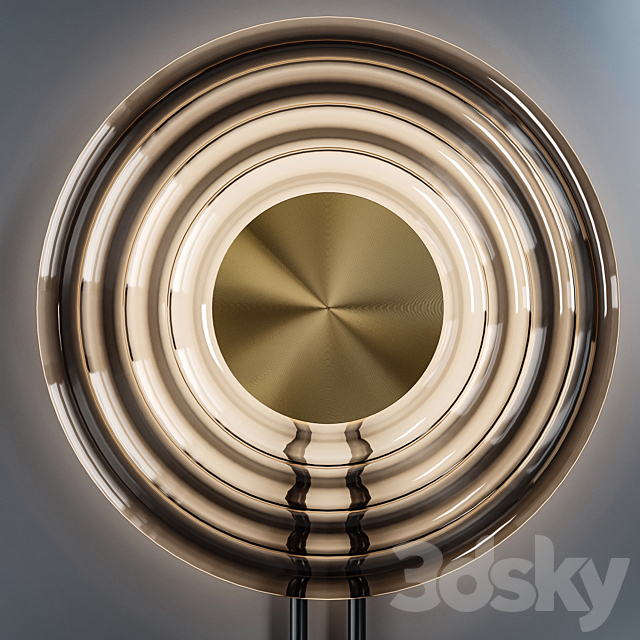 Lampatron fancy wall light 3DS Max Model - thumbnail 2