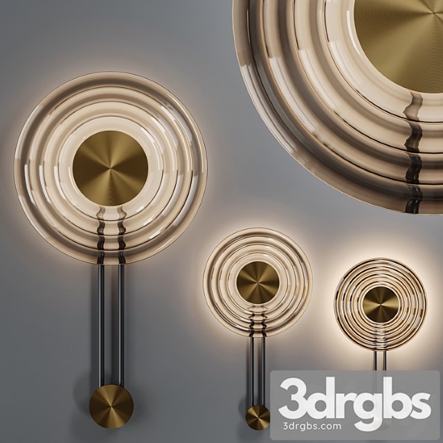 Lampatron Fancy Wall Light 3dsmax Download - thumbnail 1