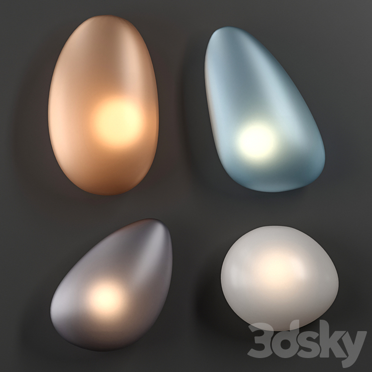 Lampatron lindis wall light 3DS Max - thumbnail 1