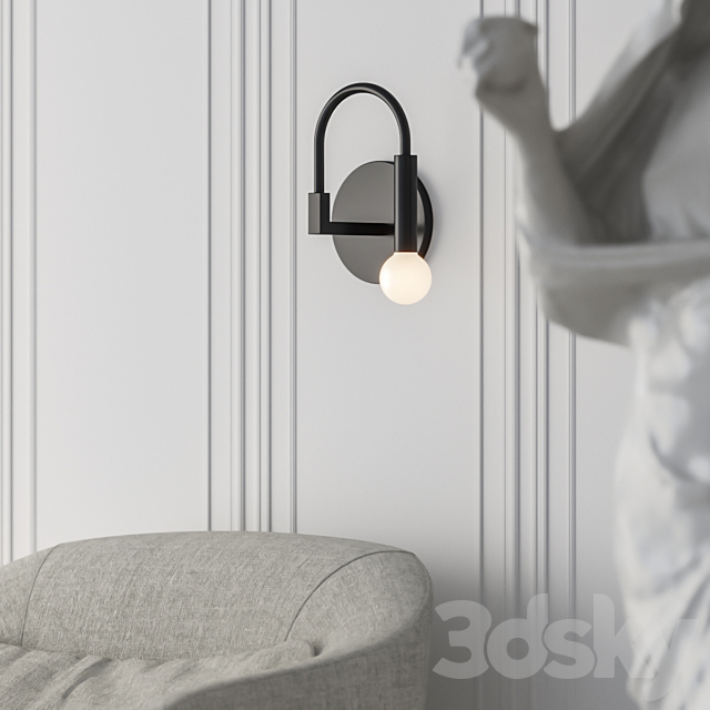 Lampatron TIMO – Wall lamp 3ds Max - thumbnail 2