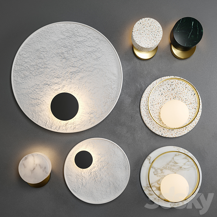 Lampatron wall light collection \\ Reena Ringa Jord 3DS Max - thumbnail 1