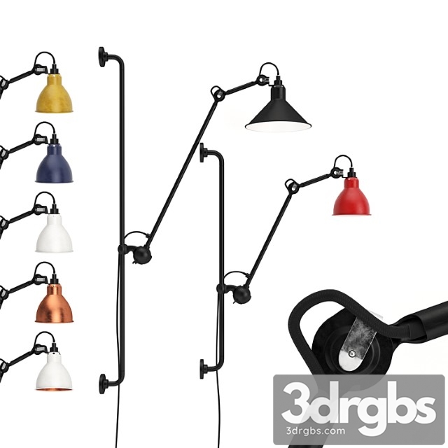 Lampe Gras N214 And N210 1 3dsmax Download - thumbnail 1