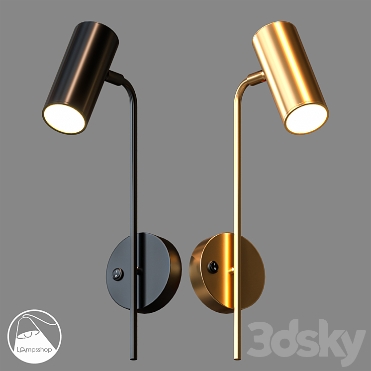 LampsShop.com B4330e Sconce Novima 3DS Max Model - thumbnail 1