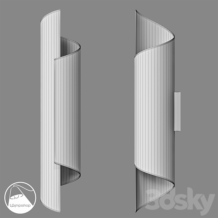 LampsShop.ru B4108 Sconce Postmodern Helix 3DS Max - thumbnail 2