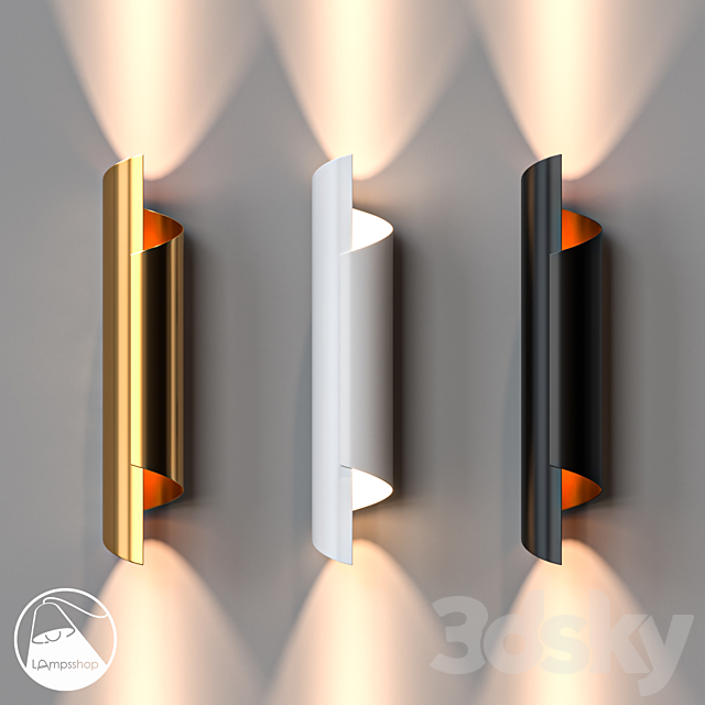 LampsShop.ru B4108 Sconce Postmodern Helix 3DSMax File - thumbnail 3